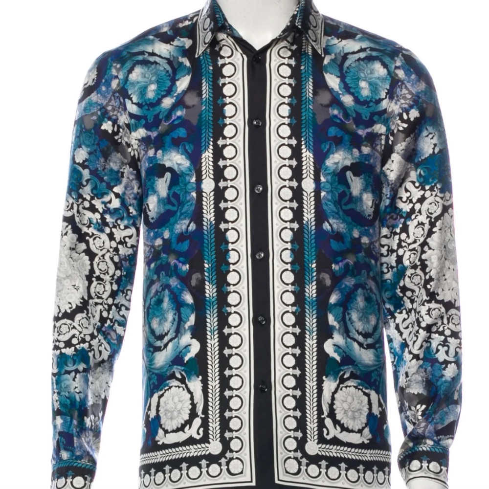 WANTED: VERSACE MEN'S 2016 SILK DRESS SHIRT